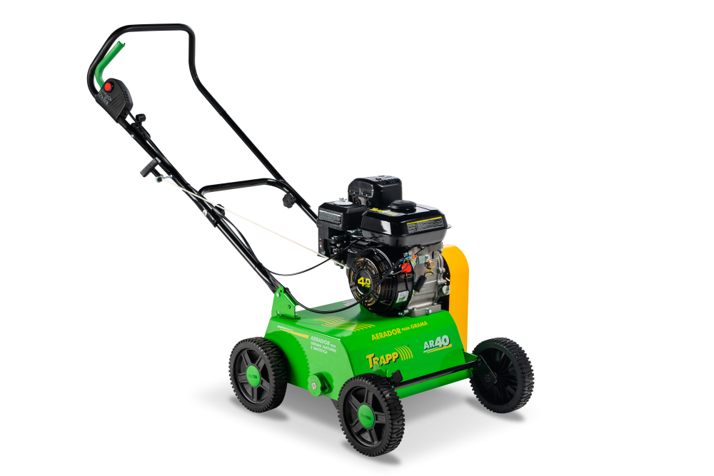 Escarificador Aerador Ar-40 Com Motor A Combustao 4Hp Trapp