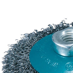 Escova Aço Concavo 100 mm M14 Fio Ondulado Cx Pap Makita