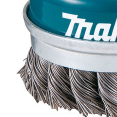 Escova Aço Copo 60 mm M14 Trançado 2 Cx Pap Makita