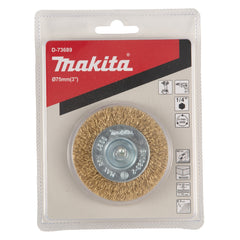 Escova de Aço Circular 75 mm Makita