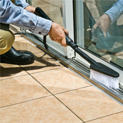 Escova de Limpeza Triangular Completa para Lavadora Makita 197828-6 Cerdas Brancas