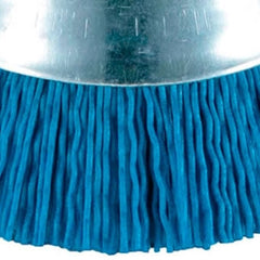 Escova de Nylon Copo Fina 75 x 6 mm para Furadeira Makita