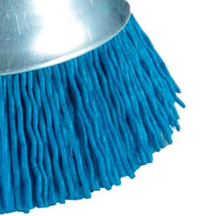 Escova de Nylon Copo Fina 75 x 6 mm para Furadeira Makita