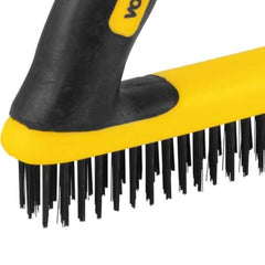Escova Manual Aço 5 Fileiras Cabo Ergonômico Vonder