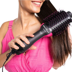 Escova Secadora de Cabelos BEC02PR 1300W Britânia Seca Alisa Modela Bivolt