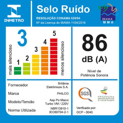 Escova Secadora de Cabelos Soft BEC07R 1300W Britânia Alisa e Modela Bivolt