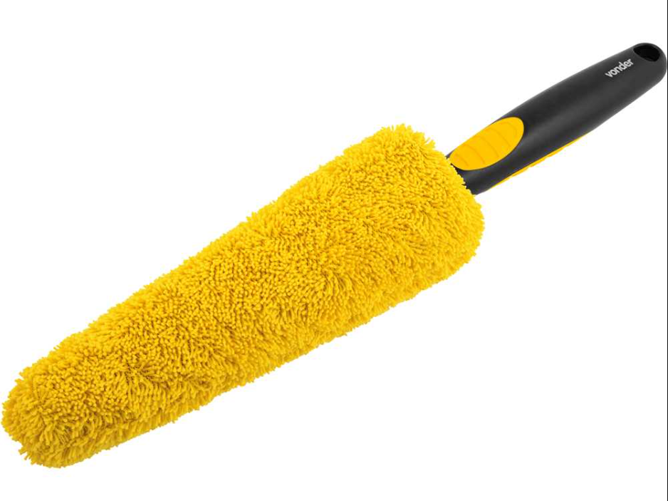 Escova Microfibra Cônica Para Limpar Rodas Vonder
