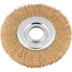 Escova circular ondulada 6"x1/2" furo 1.1/4" 6000rpm Vonder