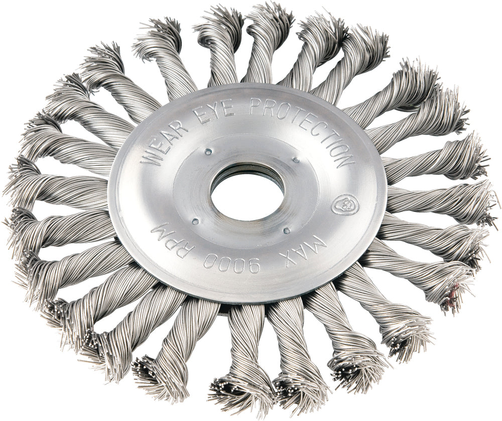 Escova Circ Torc 4.1/2x1/2 F.7/8 Inox 12500rpm Pç Vonder