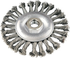 Escova Circular Torcida 4.1/2x1/2 Rosca M14 Pol Vonder