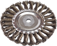 Escova circular torcida aço carbono 150mm - Belfix