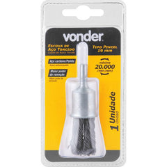 Escova de Aço Pincel 19mm Torcida Vonder
