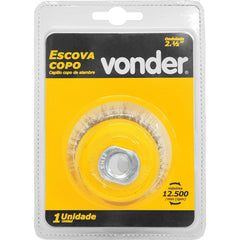 Escova Tipo Copo 2.1/2 Ondulada Vonder
