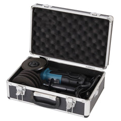 Esmerilhadeira Angular 115Mm Industrial 840W Chave Punho 5 Discos Maleta 9557HPGX2 127V Makita