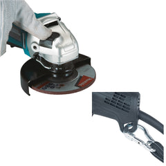 Esmerilhadeira Angular 115Mm Industrial 1300W Com Flange Punho Chave Protetor GA4550 220V Makita