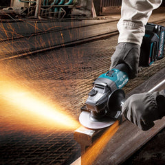 Esmerilhadeira Angular 115Mm Sem Fio 40V Resistência Água Motor BL Com Protetor GA004GZ Makita