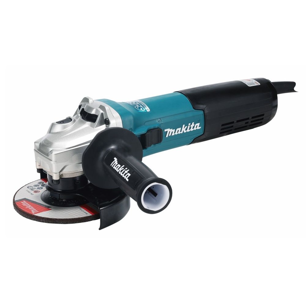 Esmerilhadeira Angular 125Mm Industrial 1900W Disco para Inox Punho Proteção GA5090X02 127V Makita