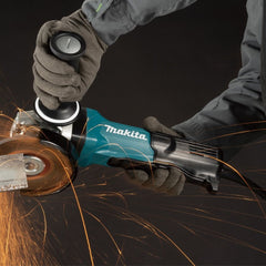 Esmerilhadeira Angular 125Mm Industrial 1900W Disco para Inox Punho Proteção GA5093X03 220V Makita