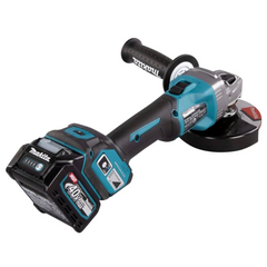 Esmerilhadeira Angular 125 mm Motor BL Sistema AWS Sem Bateria Sem Carregador GA026GZ Makita
