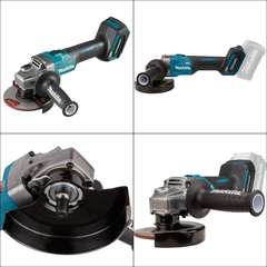 Esmerilhadeira Angular 125Mm Sem Fio 40V Resistência Água Motor BL Com Protetor GA008GZ Makita