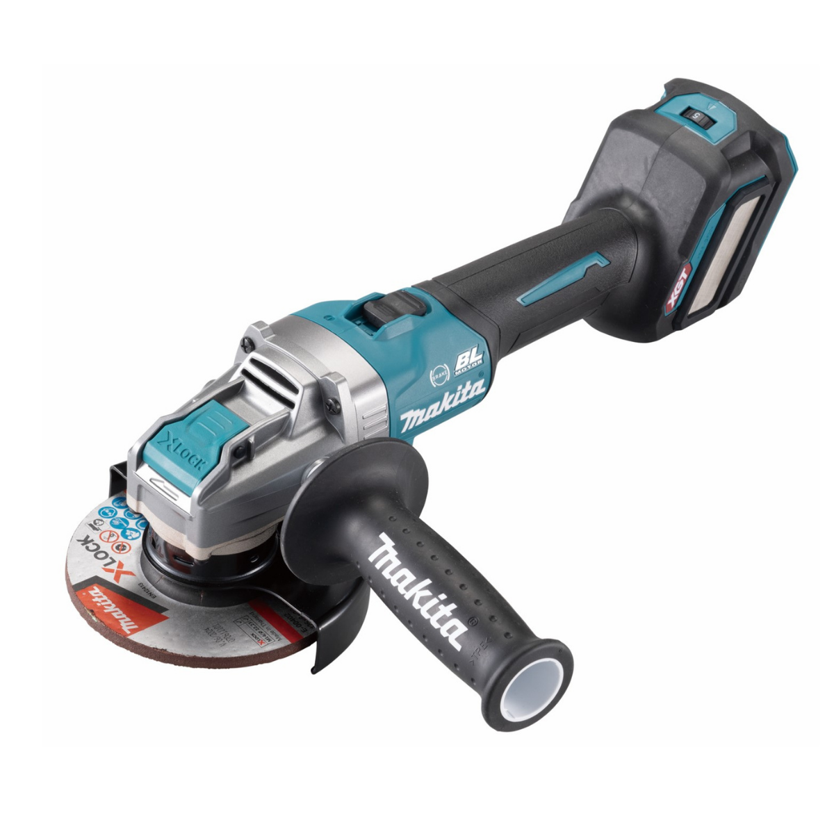 Esmerilhadeira Angular 125Mm Sem Fio 40V Resistência Água Motor BL Com Sistema AWS GA041GZ04 Makita