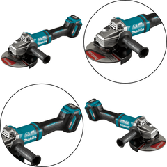 Esmerilhadeira Angular 180Mm Sem Fio 40V Resistência Água Motor BL Com Sistema AWS GA037GZ Makita