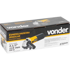 Esmerilhadeira angular 4.1/2" 650 watts 127V eav650 Vonder