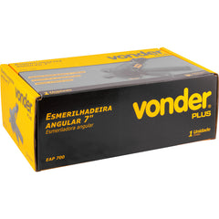 Esmerilhadeira Angular Pneumática 7" EAP700 - Vonder Plus