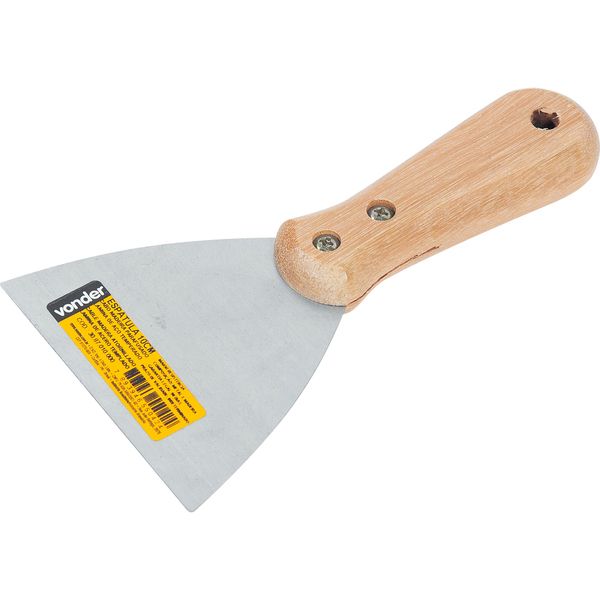 Espatula 10cm Cabo Madeira Parafusado Vonder