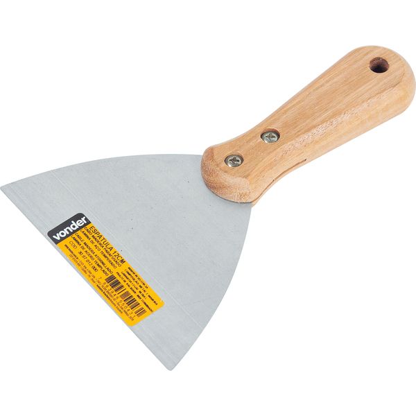 Espatula 12cm Cabo Madeira Parafusado Vonder