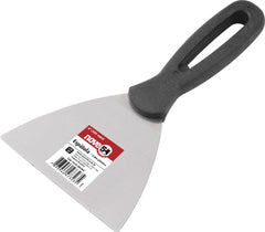 Espátula Betumadeira Aço Carbono 4  10,1cm Cabo Plástico - N