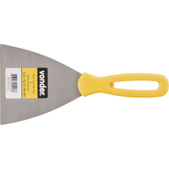 Espátula Betumadeira Aço Carbono 4 10cm Cabo Plástico Vonder