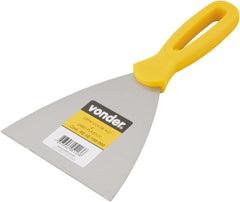 Espátula Betumadeira Aço Carbono 4 10cm Cabo Plástico Vonder