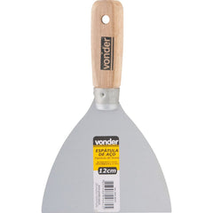 Espátula betumadeira aço carbono 4.3/4" 12cm cabo mad Vonder