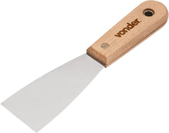 Espátula betumadeira aço inox 1.1/2" 3,8cm cabo mad Vonder