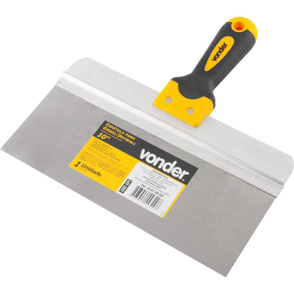 Espatula Para Gesso Drywall 10" Vonder