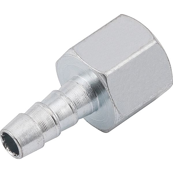 Espigão Fixo Fêmea Para Mangueira 1/4  Rosca 1/4  Npt Aço Zi