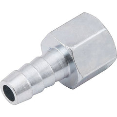 Espigão Fixo Fêmea Mangueira 5/16 Rosca 1/4 Npt Aço Z Vonder