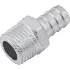 Espigão Fixo Macho Para Mangueira 1/2  Rosca 1/2  Npt Aço Zi