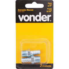 Espigão Fixo Macho Mangueira 5/16 Rosca 1/4 Npt Aço Z Vonder