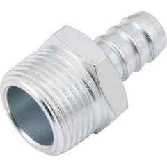 Espigão Fixo Macho Para Mangueira 1/2  Rosca 3/4  Npt Aço Zi