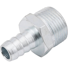 Espigão Fixo Macho Para Mangueira 1/2  Rosca 3/4  Npt Aço Zi