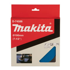 Esponja de Espuma 190 mm - Azul Makita para Polimento