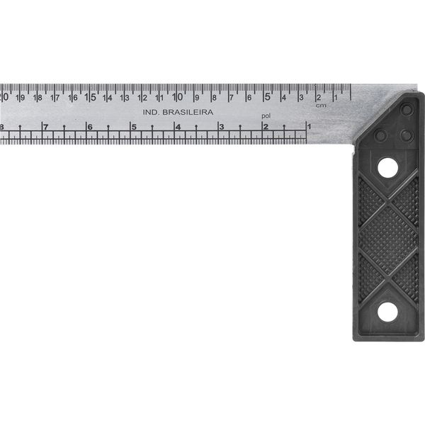 Esquadro 8" cabo plástico - Nove54