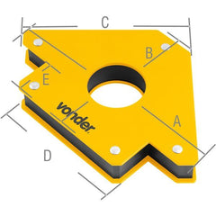 Esquadro magnético para soldador 30kg Vonder