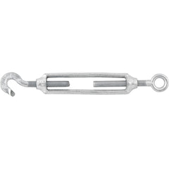 Esticador p/ cabo aço 7/8" gancho x olhal leve galv Nove54