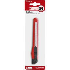 Estilete estreito 9mm corpo plástico - Nove54