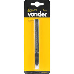 Estilete Estreito de Metal 9mm Vonder