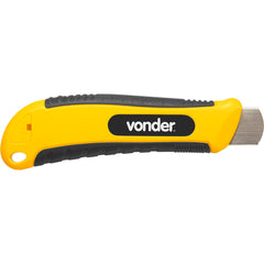 Estilete trapezoidal retrátil 18mm et001 - Vonder Construtor
