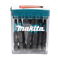 Estojo de Bits de Impacto T20-50 mm 10 Peças Makita